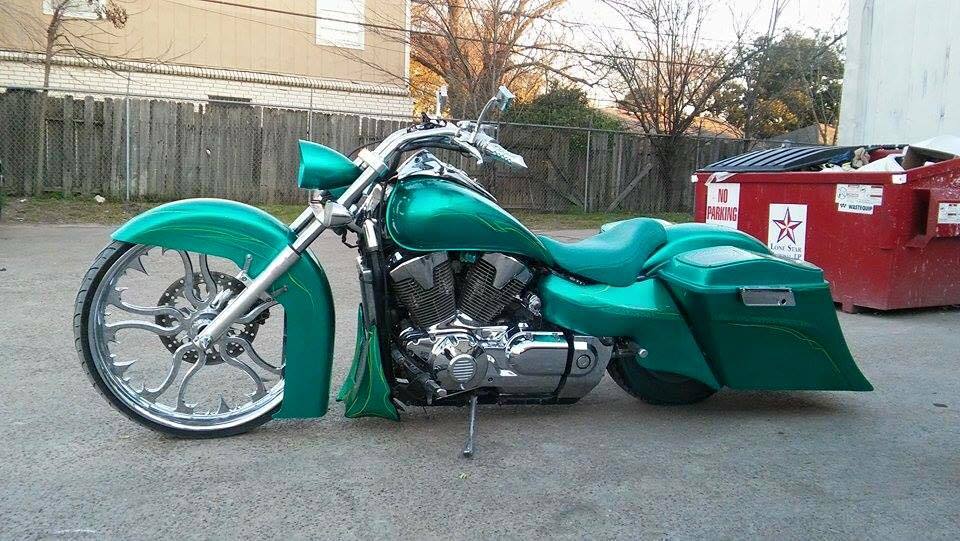 Gallery of How To Install Saddlebags On Honda Shadow.