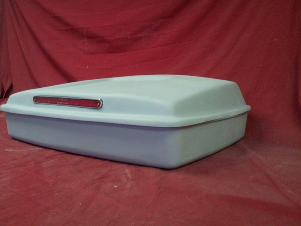 Tour Pack Pak Fiberglass Base RAZOR Pizza Box Size Harley Davidson