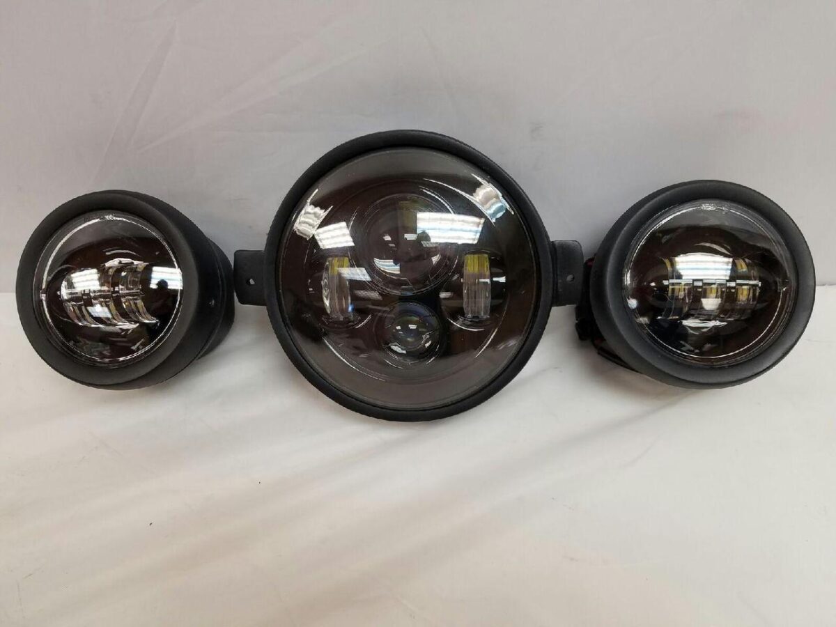 7 Kawasaki Voyager Vaquero DAYMAKER Headlight Dual 4 5 4 1 2 