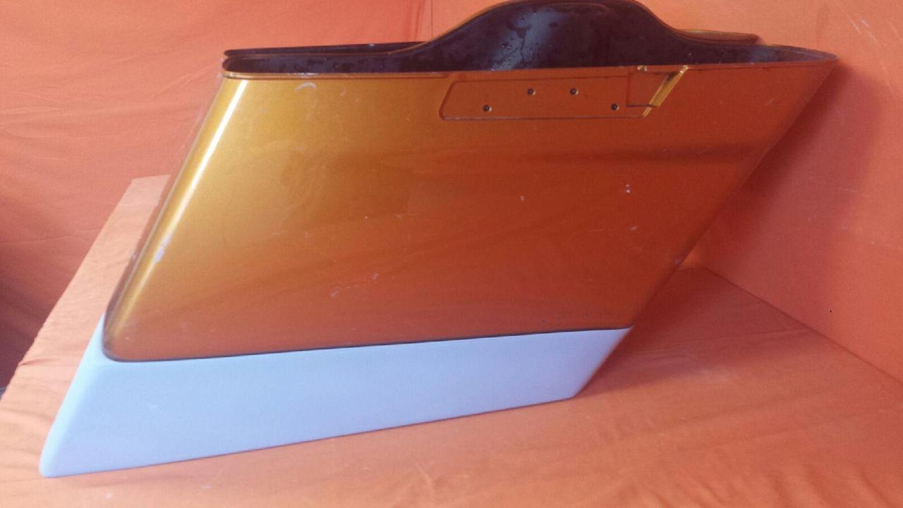 thumbnail image 2 of Harley Davidson Saddlebags XMT-MOTO 4" Saddlebag Extensions For Harley Touring Models (1994-2013) - Stretch Your Ride's Style Harley Saddlebags 2 of 14