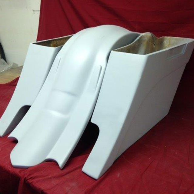 harley davidson stretched bags and fender