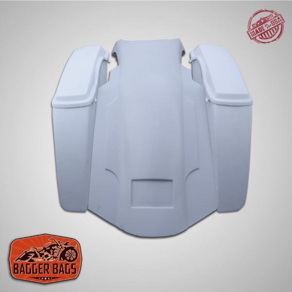 Suzuki M109R Fifty Five Extended Stretched Saddlebags Fender NoCutOut