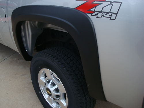 2007-2013 Chevrolet Silverado Std & Long Bed Fender Flares Reg and Extended Cab 