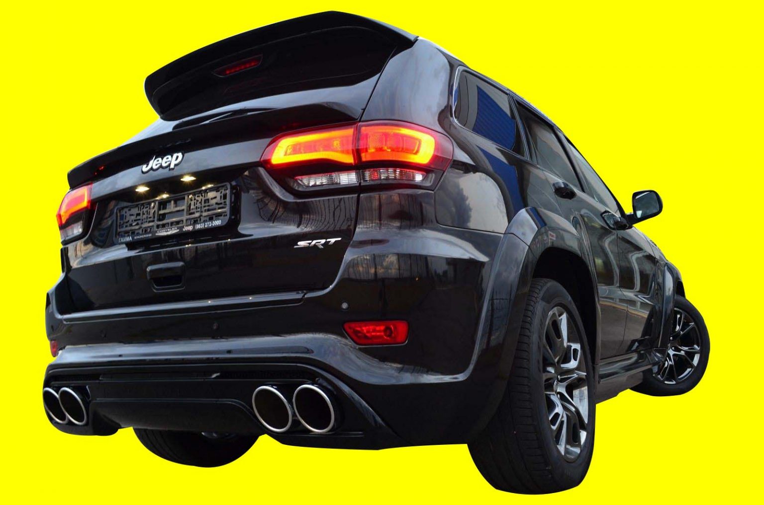 Top And Mid Spoilers For Fits Jeep Grand Cherokee Wk Srt Laredo